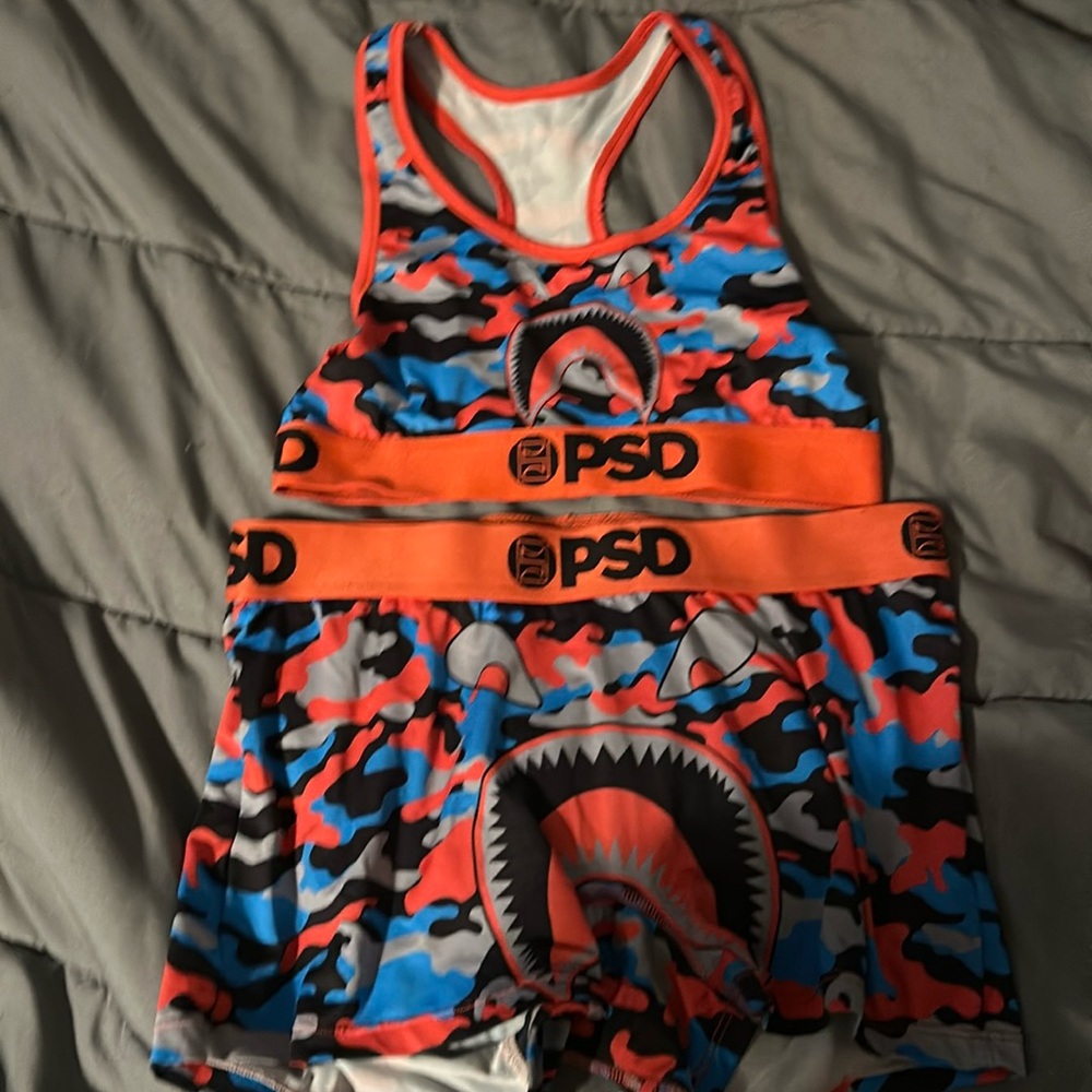PSD bra and spandex/boxers